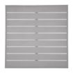 Picture of Bolero Aluminium Square Table Top Light Grey 700mm - FW598