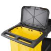 Picture of Jantex Cleaning Trolley Black - FU997