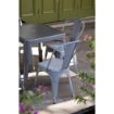 Picture of Bolero Bistro Steel Side Chairs Grey (4 pack) - FW509