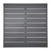 Picture of Bolero Aluminium Square Table Top Dark Grey 700mm - FW597