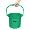 Picture of Jantex Green Graduated Bucket with Pouring Lip 10ltr - FU833