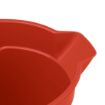 Picture of Jantex Red Graduated Bucket with Pouring Lip 10ltr - FU832