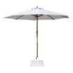 Picture of Bolero Flat Metal Parasol Base White - 18kg - FU510