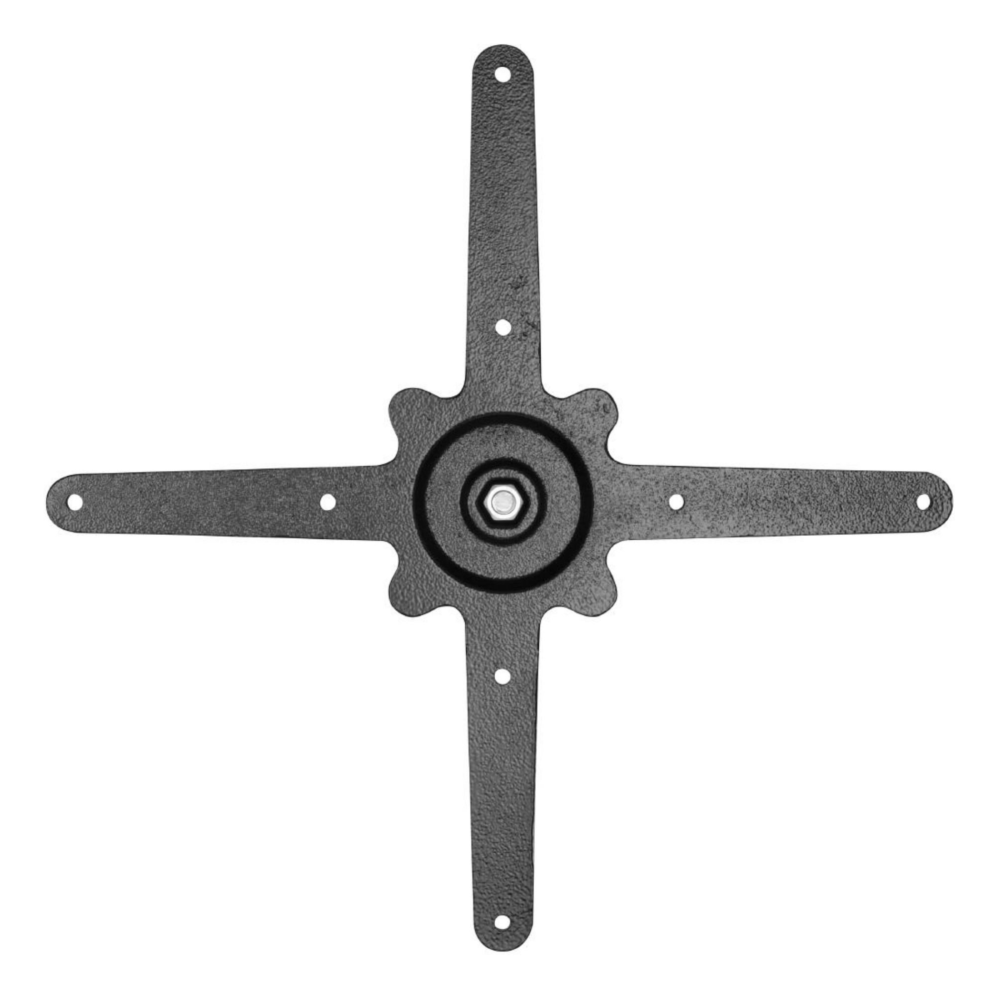 Picture of Bolero Black Cast Iron Table Base 720x420mm