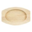Picture of Olympia Hevea Board for Cast Iron Oval Eared Dish 210x120mm for FW819 - FU295