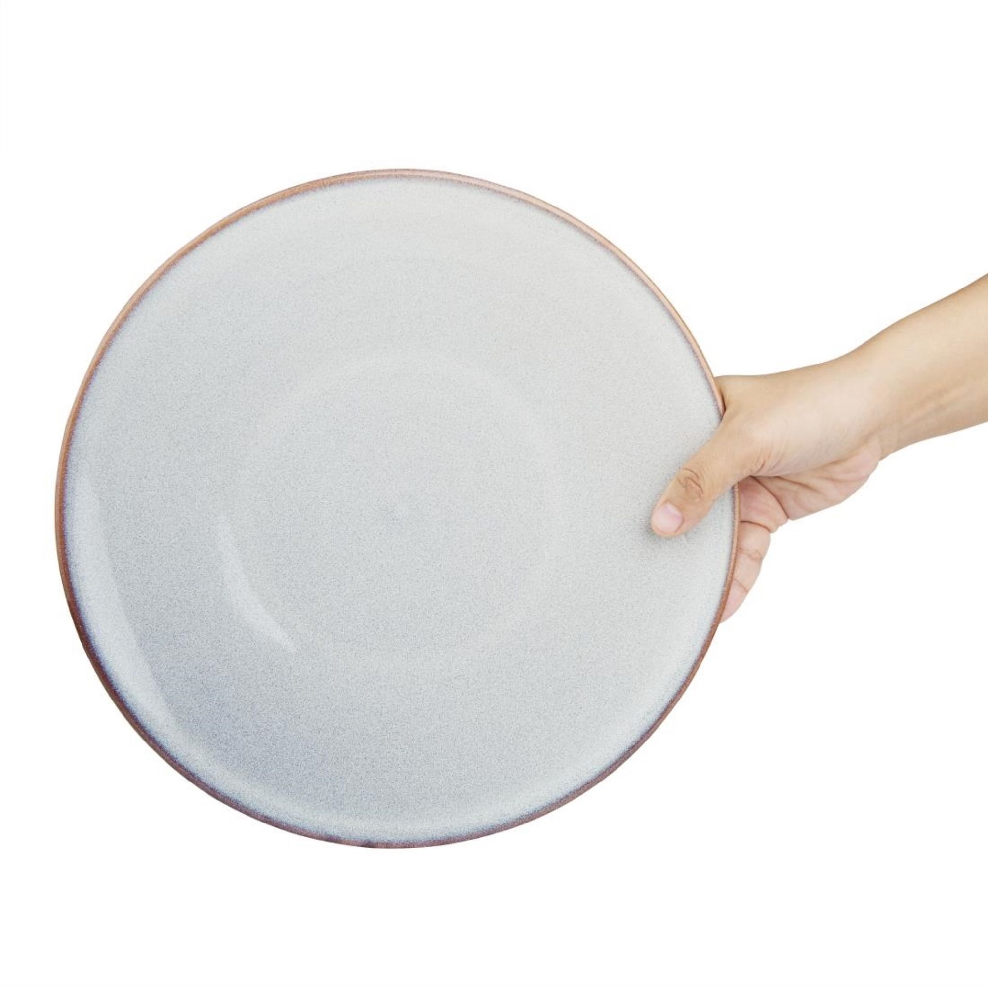 Picture of Olympia Drift Grey Plain Coupe Plate 280mm (4 Pack)