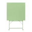 Picture of Bolero Perth Light Green Pavement Style Table Square 600mm - FT271