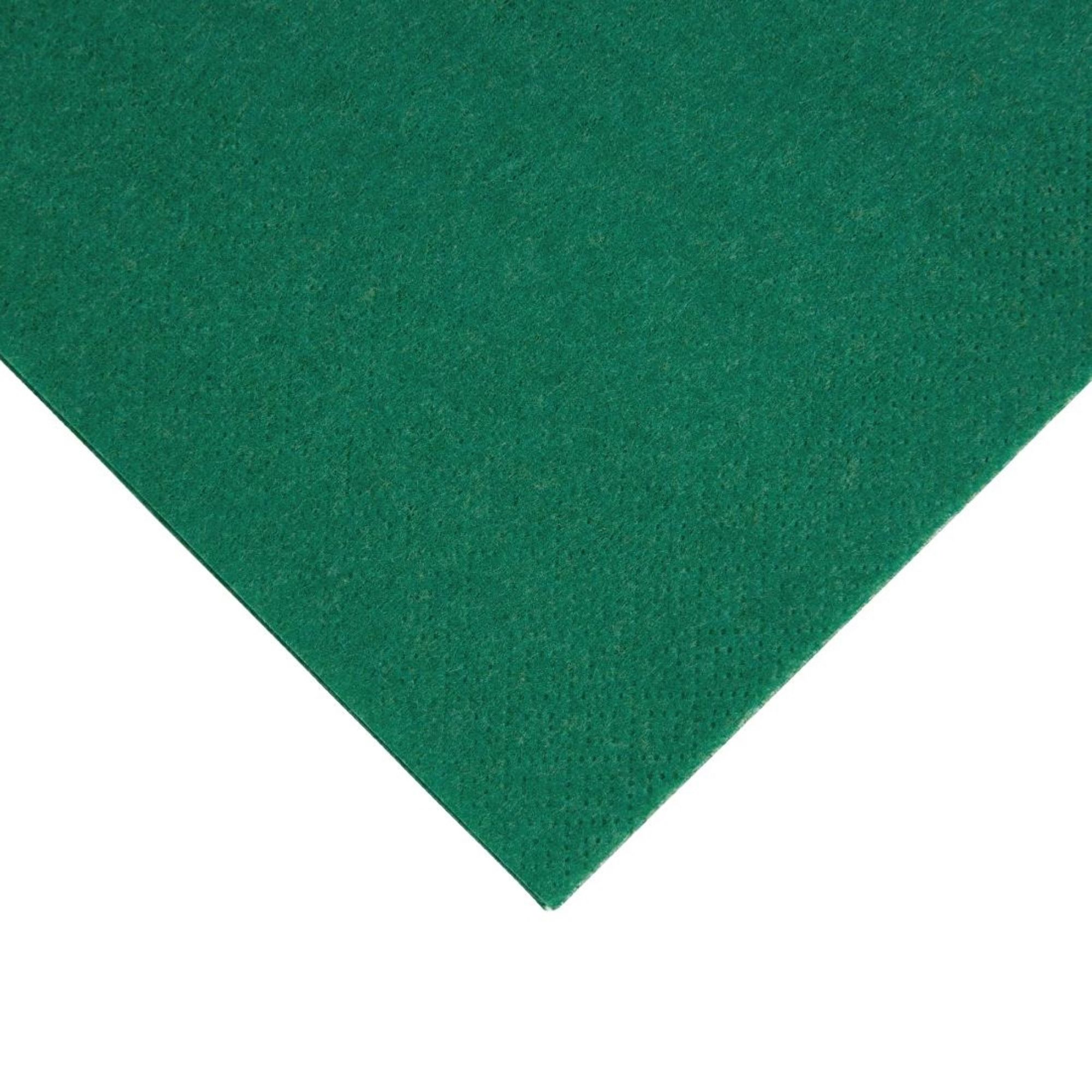 Picture of Fiesta Recyclable Dinner Napkin Dark Green 40x40cm 3ply 1/4 Fold (1000 Pack)