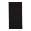 Picture of Fiesta Recyclable Dinner Napkin Black 40x40cm 3ply 1/8 Fold (1000 Pack) - FE261