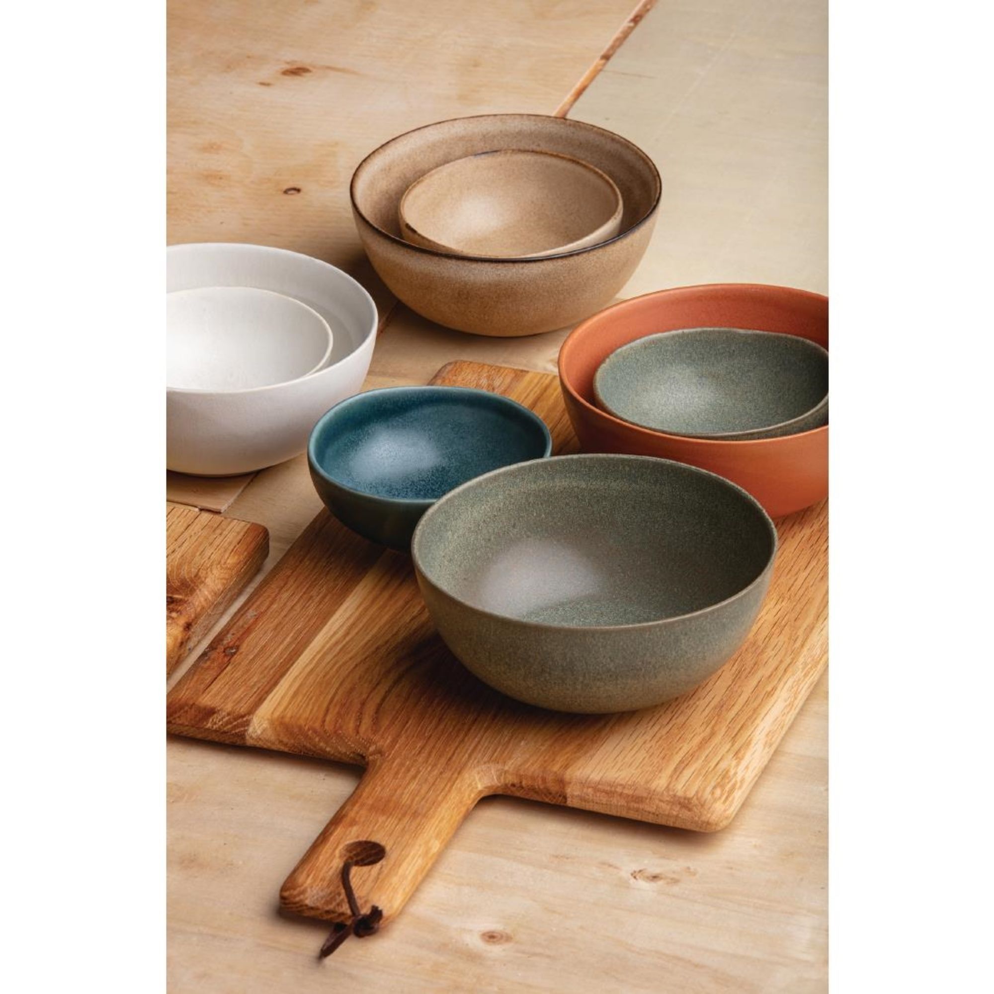 Picture of Olympia Build-a-Bowl Deep Bowls White 110mm (12 Pack)