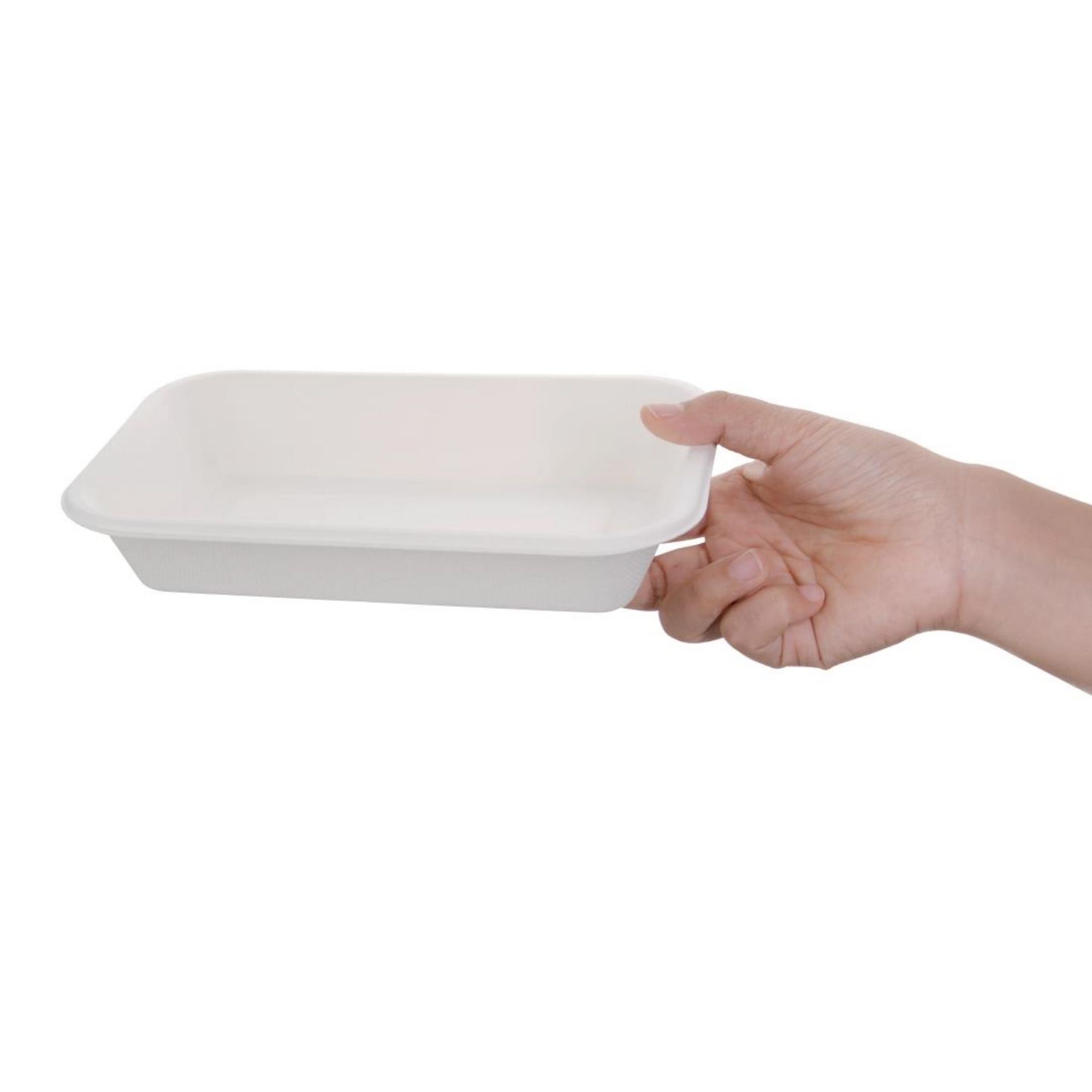 Picture of Fiesta Compostable Bagasse Food Trays 24oz (50 Pack)