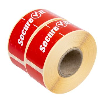 Picture of SecureIt Tamper-Resistant Removable Food Packaging Labels Small (2 x 250 Pack)