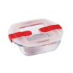 Picture of Pyrex Cook and Heat Square Dish with Lid 350ml - FC363