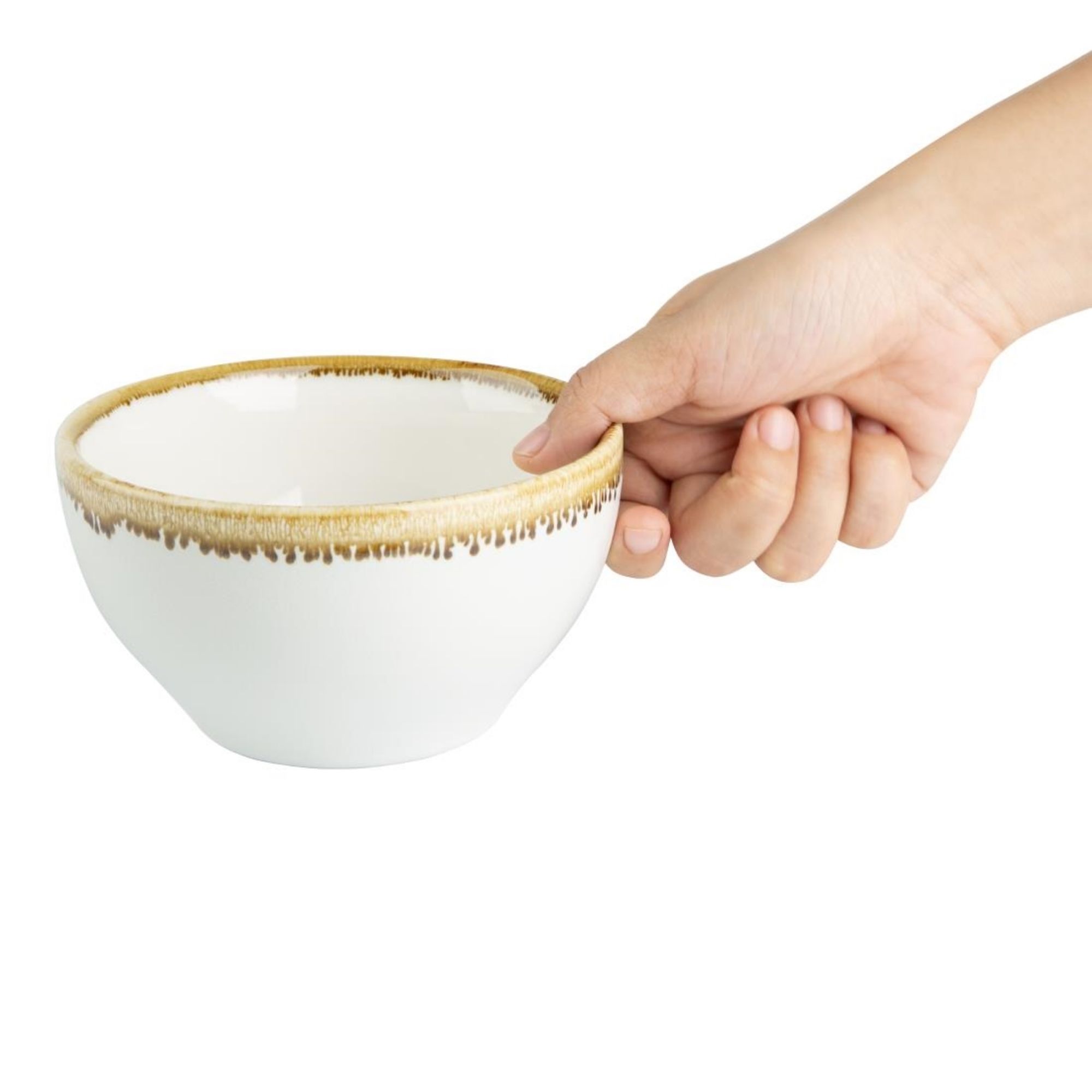 Picture of Olympia Kiln Round Bowl Chalk 140mm 635ml (6 Pack)