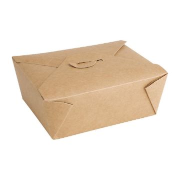 Picture of Fiesta Compostable Paperboard Food Cartons 1200ml / 42oz (200 Pack)