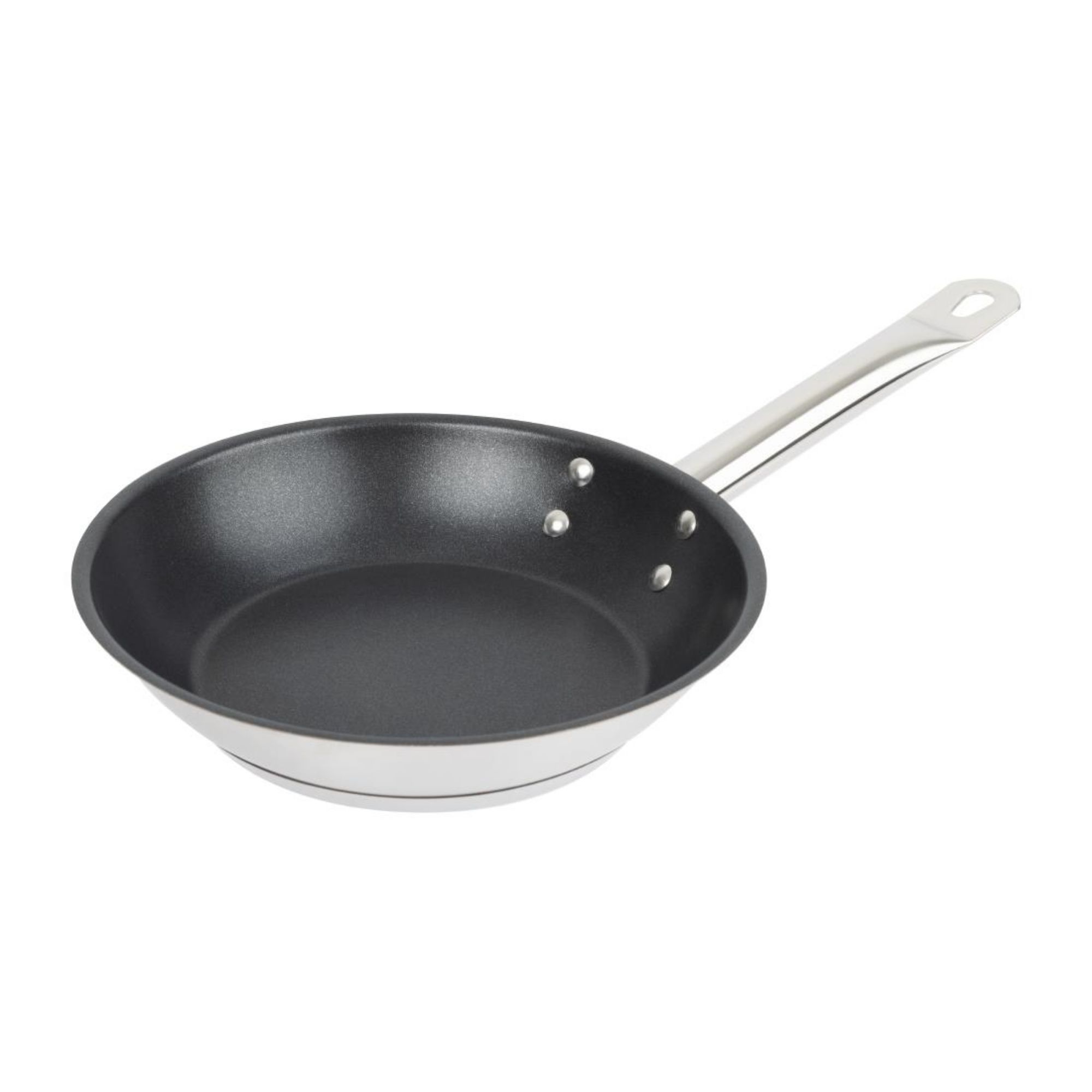 Picture of Vogue Stainless Steel Non-Stick Teflon Platinum Plus Frying Pan 20cm
