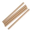 Picture of Fiesta Compostable Paper Smoothie Straws Kraft (250 Pack) - FB146