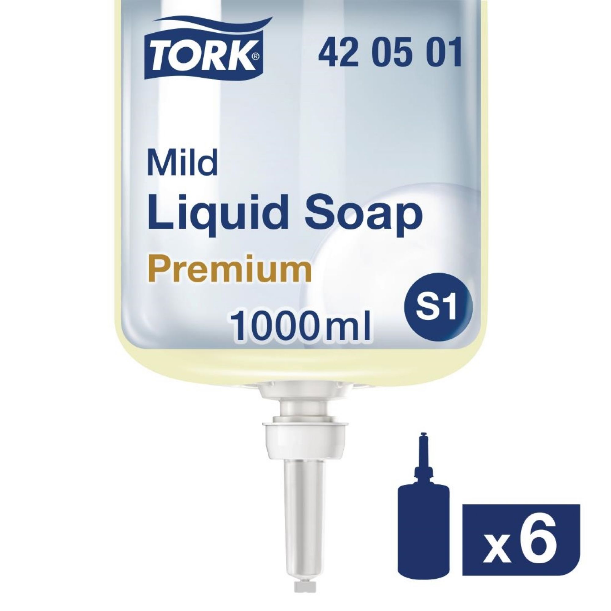 Picture of Tork Perfumed Mild Liquid Hand Soap 1Ltr (6 pack)