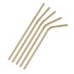 Picture of Fiesta Compostable Bendy Paper Straws Kraft (250 Pack) - FB141