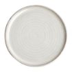 Picture of Olympia Canvas Small Rim Round Plates Murano White 265mm (6 Pack) - FA331