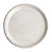 Picture of Olympia Canvas Small Rim Round Plates Murano White 180mm (6 Pack) - FA330