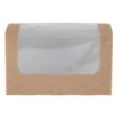 Picture of Colpac Compostable Kraft Sandwich Packs With PLA Window (500 pack) - FA385
