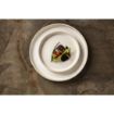 Picture of Olympia Canvas Flat Round Plates Murano White 180mm (6 Pack) - FA328