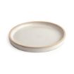 Picture of Olympia Canvas Flat Round Plates Murano White 180mm (6 Pack) - FA328