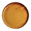 Picture of Olympia Canvas Small Rim Round Plates Sienna Rust 265mm (6 Pack) - FA310