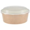 Picture of Colpac Recyclable Kraft Salad Pots With Lid Large 1300ml (150 pack) - FA374