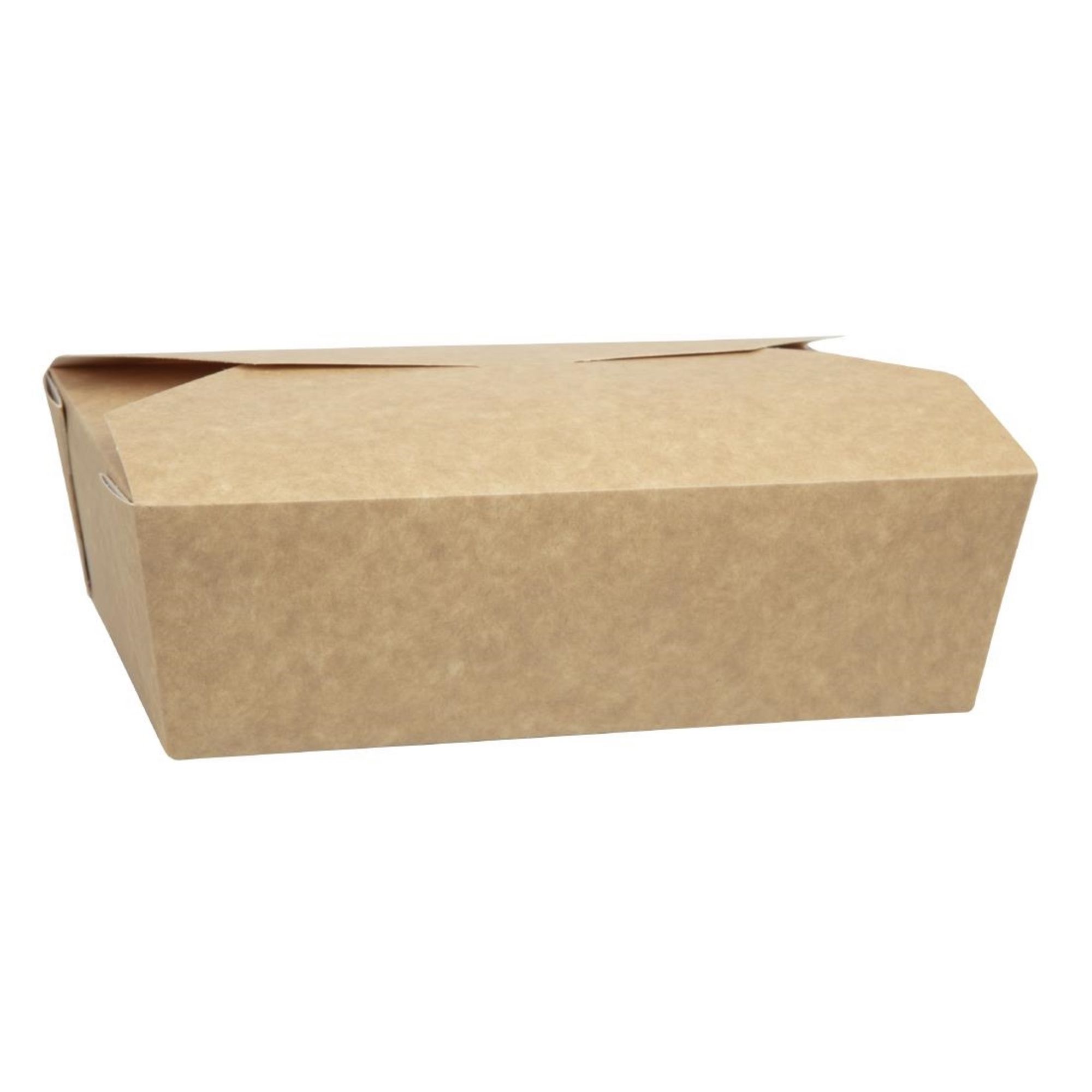 Picture of Colpac Recyclable Kraft Microwaveable Food Boxes 1950ml / 68oz (200 pack)