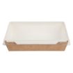 Picture of Colpac Fuzione Recyclable Paperboard Food Trays With Lid 1000ml / 35oz - FA376