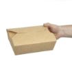 Picture of Colpac Recyclable Kraft Microwaveable Food Boxes 1950ml / 68oz (200 pack) - FA365