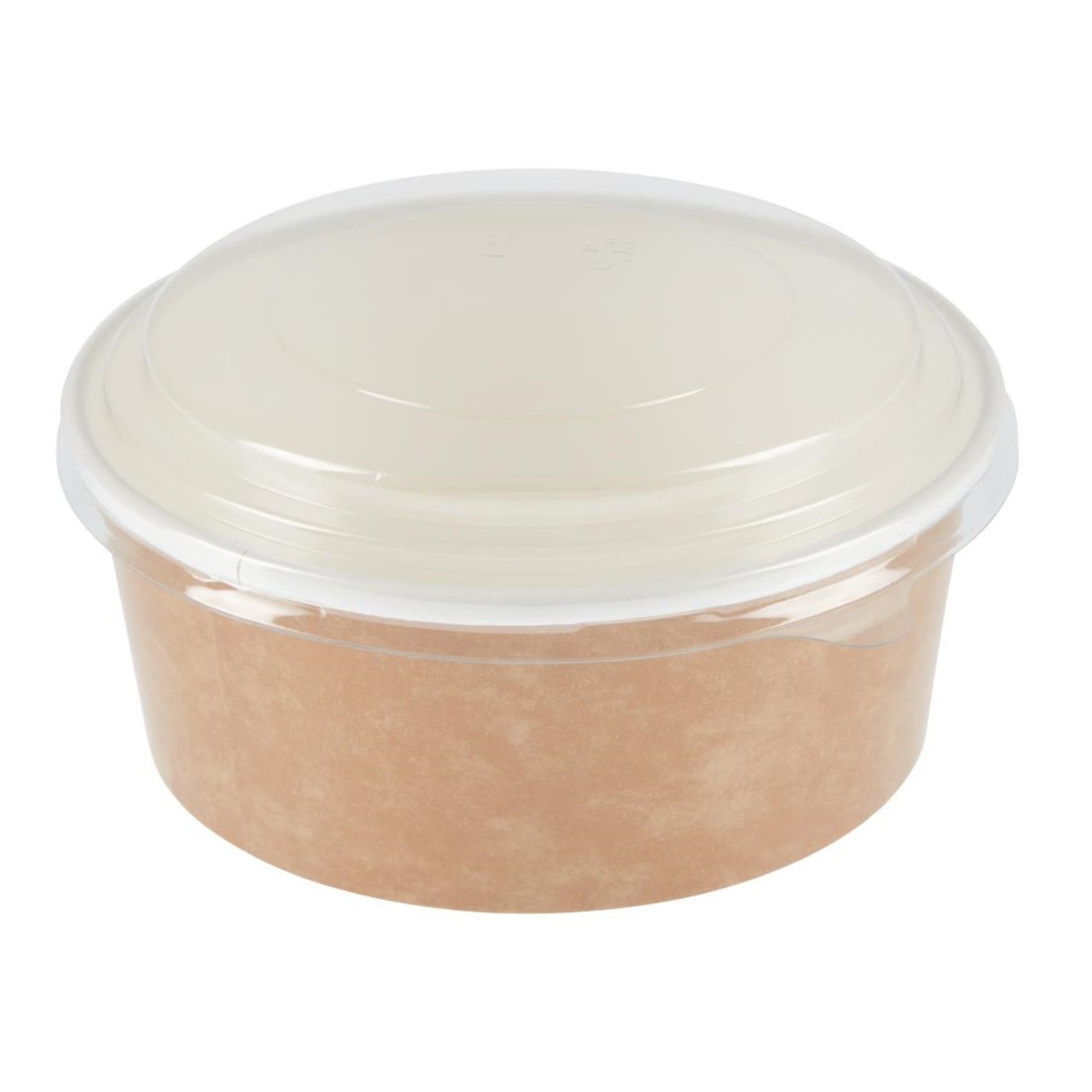 Picture of Colpac Recyclable Kraft Salad Pots With Lid Small 700ml (150 pack)