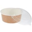 Picture of Colpac Recyclable Kraft Salad Pots With Lid Small 700ml (150 pack) - FA373