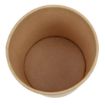 Picture of Colpac Recyclable Kraft Microwavable Soup Cups 450ml / 16oz (500 pack) - FA370