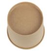 Picture of Colpac Recyclable Kraft Microwavable Soup Cups 450ml / 16oz (500 pack) - FA370