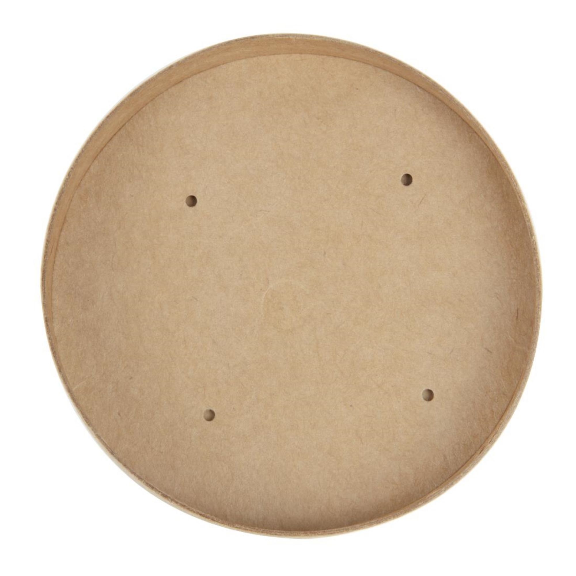 Picture of Colpac Recyclable Kraft Microwavable Soup Cup Lids 450ml (500 pack)