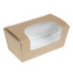 Picture of Colpac Compostable Kraft Cake Boxes with Window Small (500 pack) - FA360
