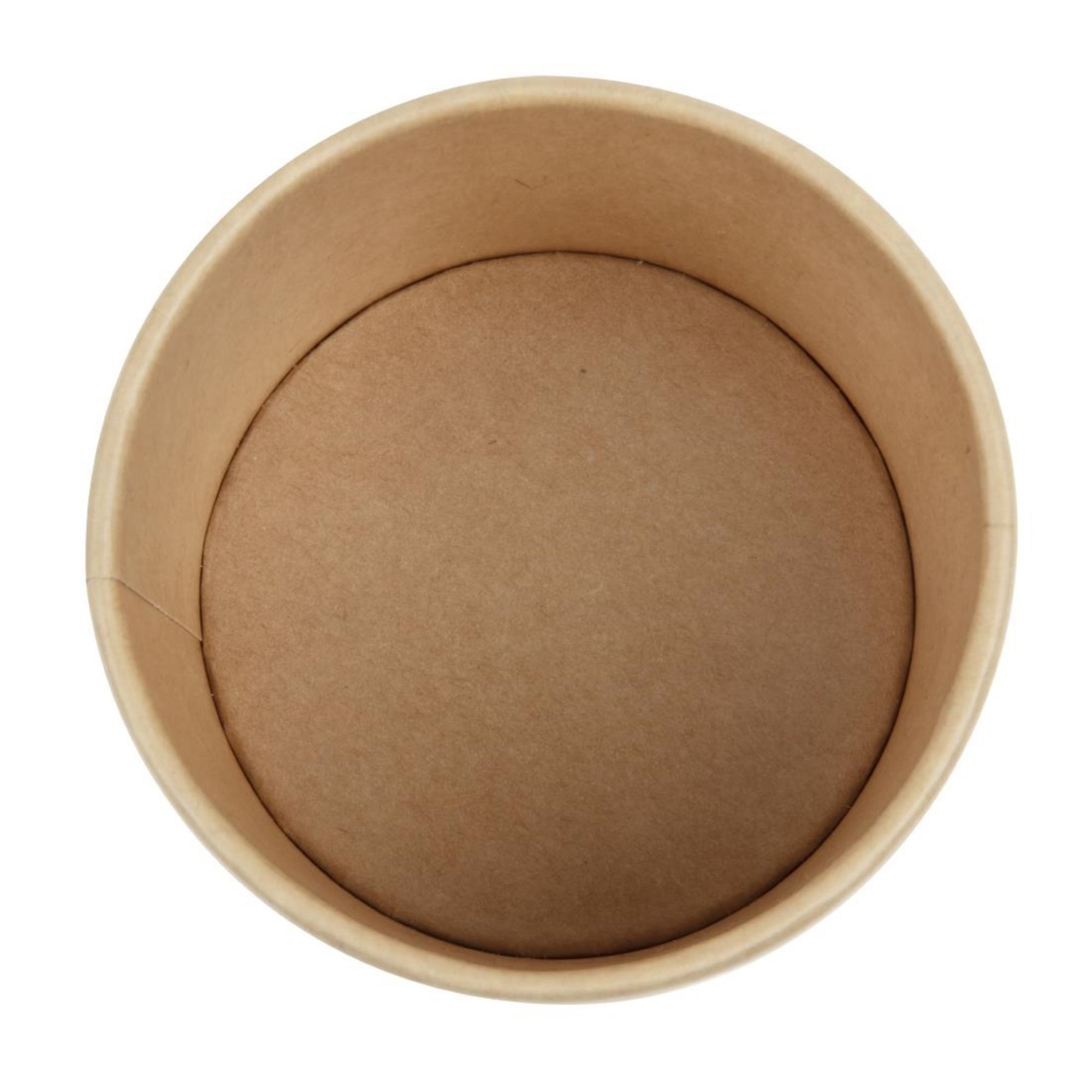 Picture of Colpac Recyclable Kraft Microwavable Soup Cups 225ml (500 pack)