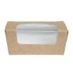 Picture of Colpac Compostable Kraft Cake Boxes with Window Small (500 pack) - FA360