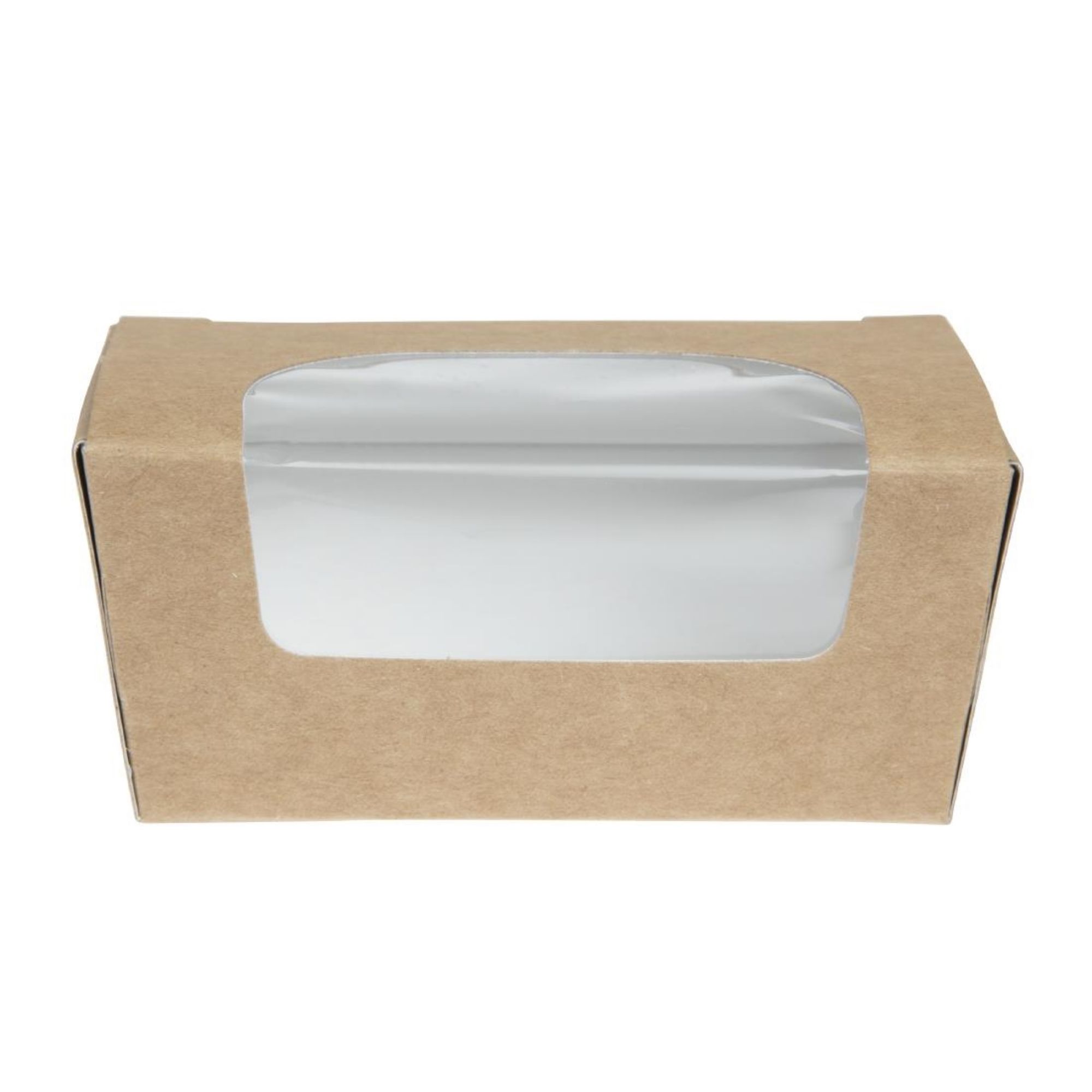 Picture of Colpac Compostable Kraft Cake Boxes with Window Small (500 pack)