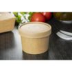 Picture of Colpac Recyclable Kraft Microwavable Soup Cups 225ml (500 pack) - FA366