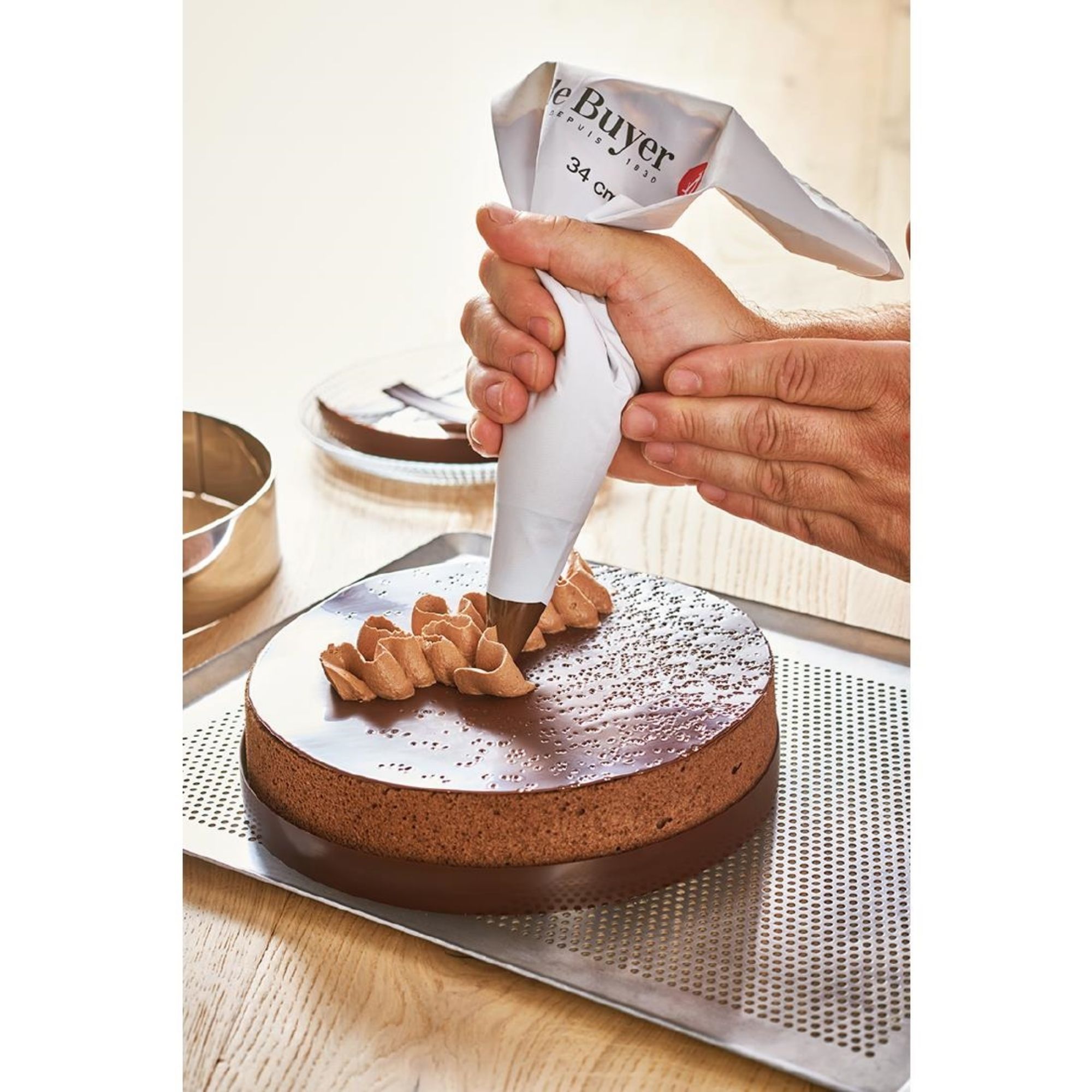 Picture of De Buyer Perforated Baking Tray 400x300mm