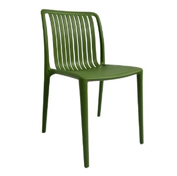 Picture of Bolero Verona Café Chairs Forest Green (2 pack)