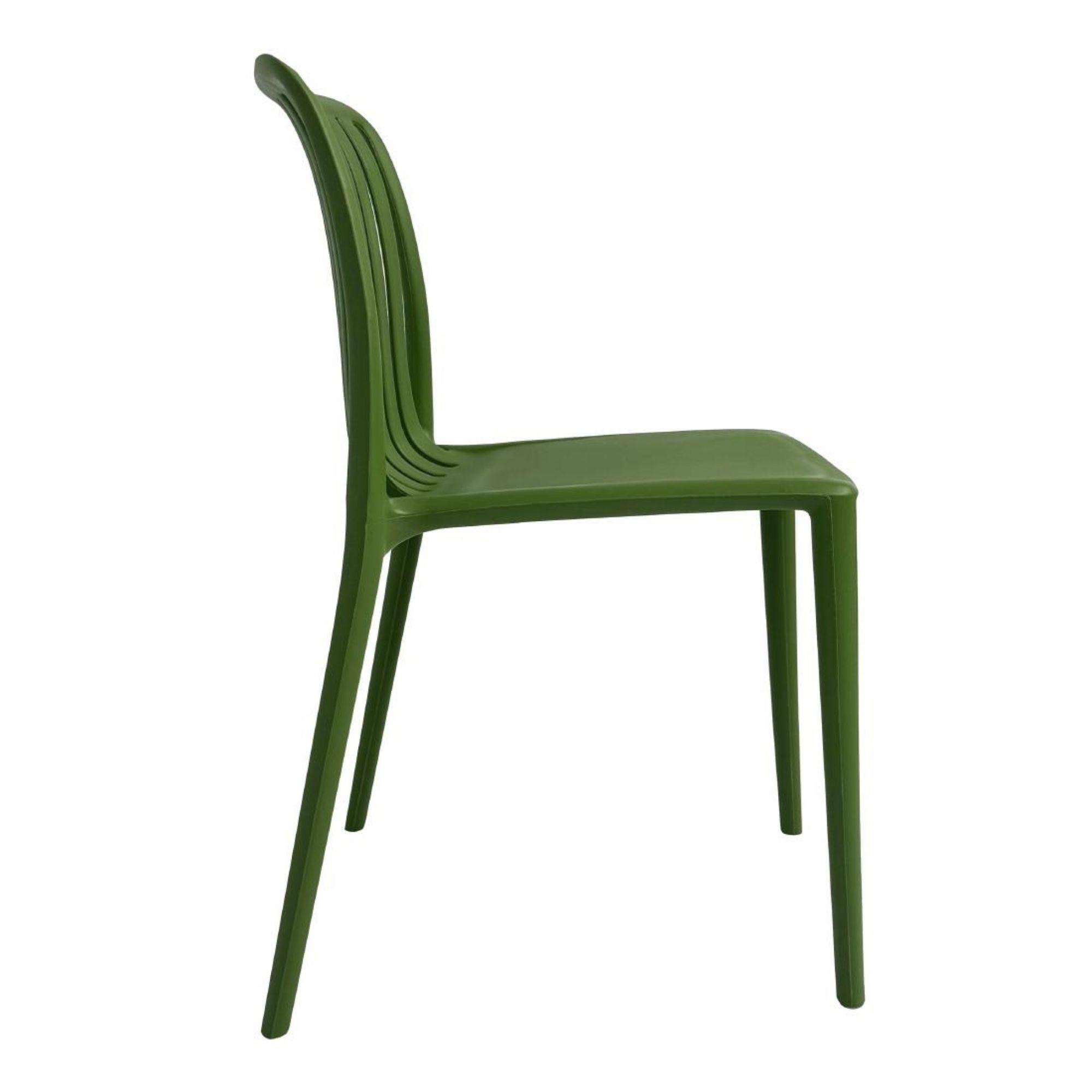 Picture of Bolero Verona Café Chairs Forest Green (2 pack)