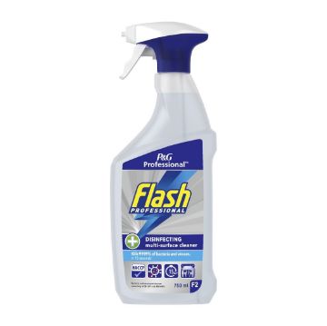 Picture of Flash Professional Disinfecting Multi-Surface Cleaning Spray 750ml (6 pack)