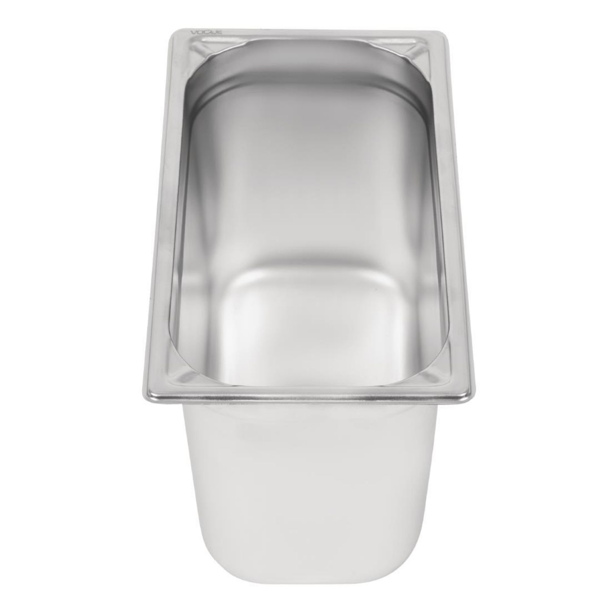 Picture of Vogue Heavy Duty Stainless Steel 1/3 Gastronorm Tray 200mm