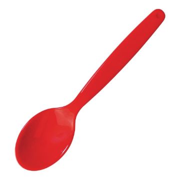 Picture of Olympia Kristallon Polypropylene Spoons Red (12 Pack)