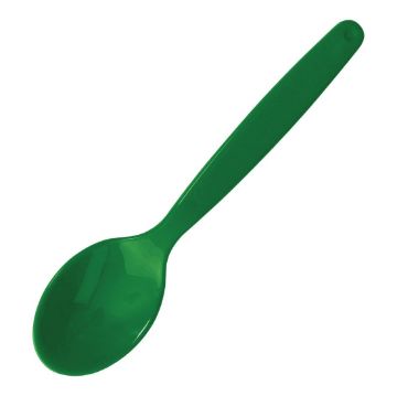 Picture of Olympia Kristallon Polypropylene Spoons Green (12 pack)